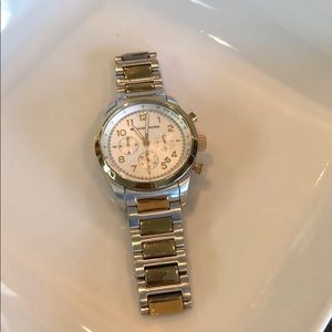 Michael Kors Women’s Two-Tone Boyfriend watch
